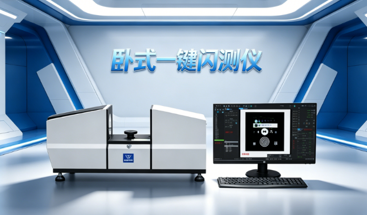 重庆万维卧式一键闪测仪｜高精度轴类工件全自动检测设备